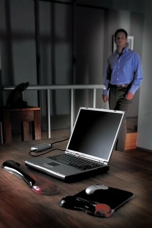 Mauspad Kensington Duo Gel, Mbështetës dore, E zezë/E kuqe