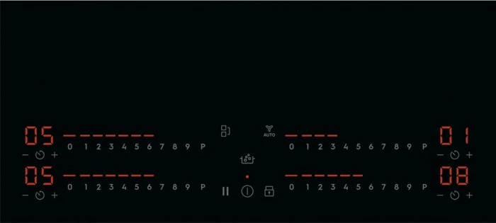 Pllakë induksioni Electrolux EIS82453 SMK, 80 cm, 4 zona, e zezë