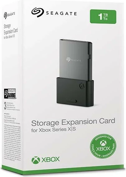 Kartelë zgjerimi Seagate 1TB për Xbox Series X/S, e zezë