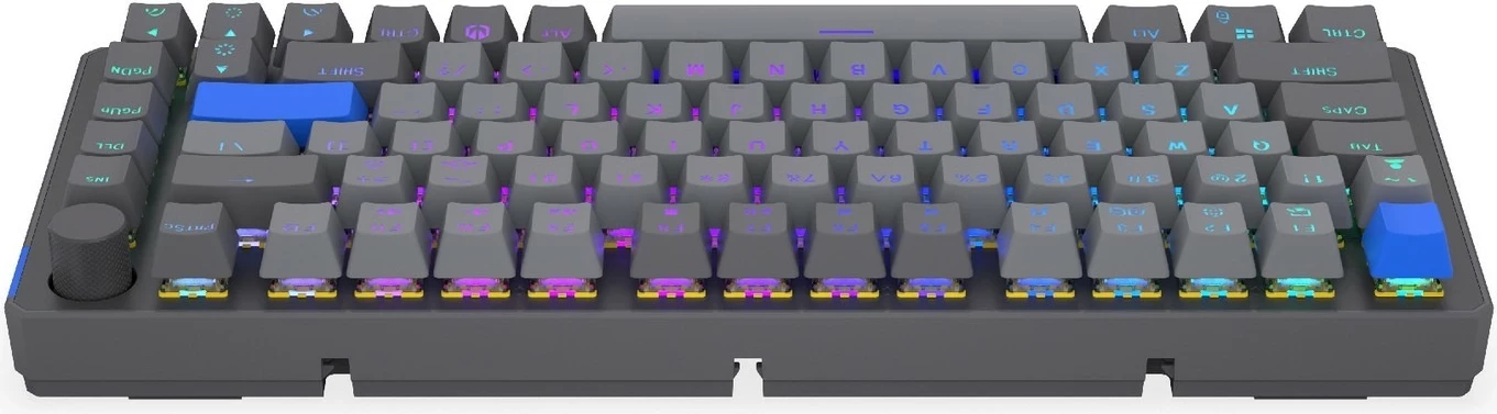 Tastierë mekanike wireless Endorfy Thock V2 75%, RGB, hot-swap, gri