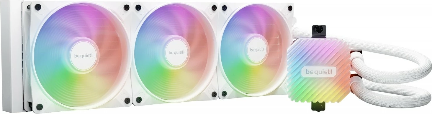Kasë ftohje me ujë Be quiet! Light Loop 360mm, ARGB, e bardhë