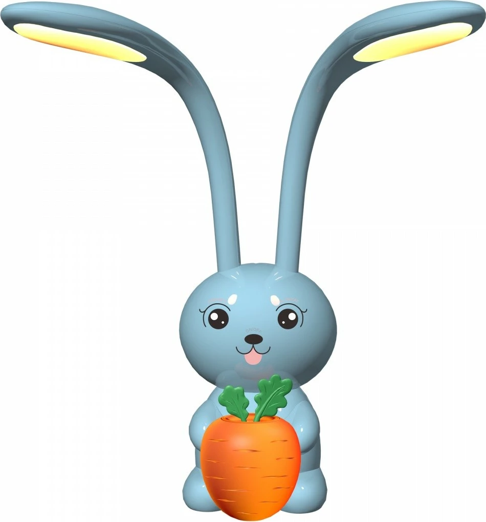 Llambë tavoline LED Maxcom ML4910 Charlie, me dritë nate, Blu