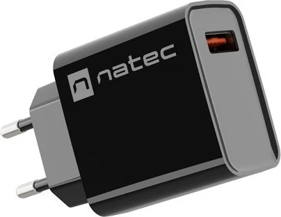 Karikues Natec Ribera 18W USB-A, i zi