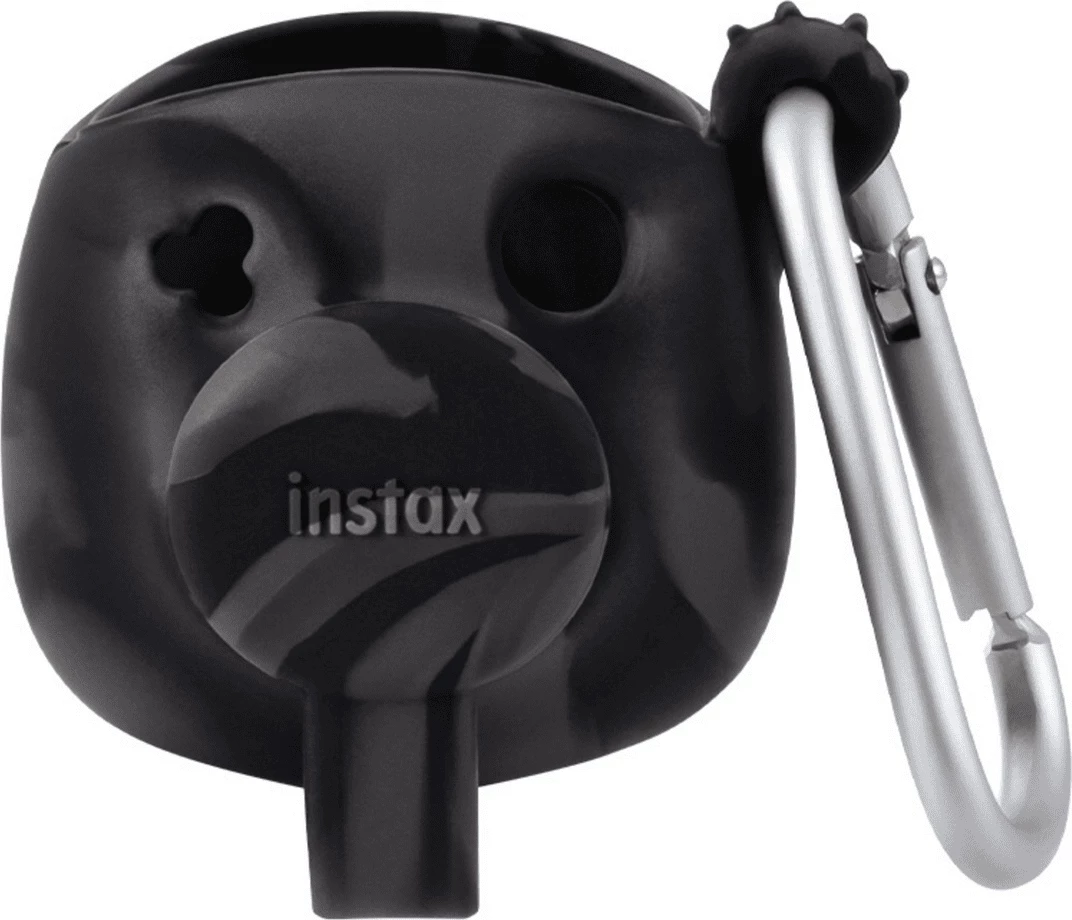 Mbështjellës silikoni kamerë, Fujifilm INSTAX PAL 16816475, me karabiner, i zi
