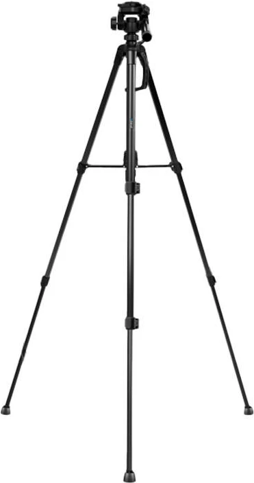 Tripod Puluz PU3096B me kokë 3D 360°, mbajtës telefoni, i zi, set
