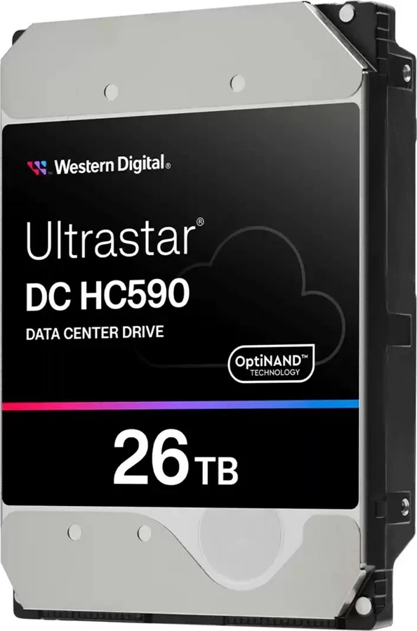 Hard disk Western Digital DC HC590, 26 TB, 7200 RPM, 3.5", SAS