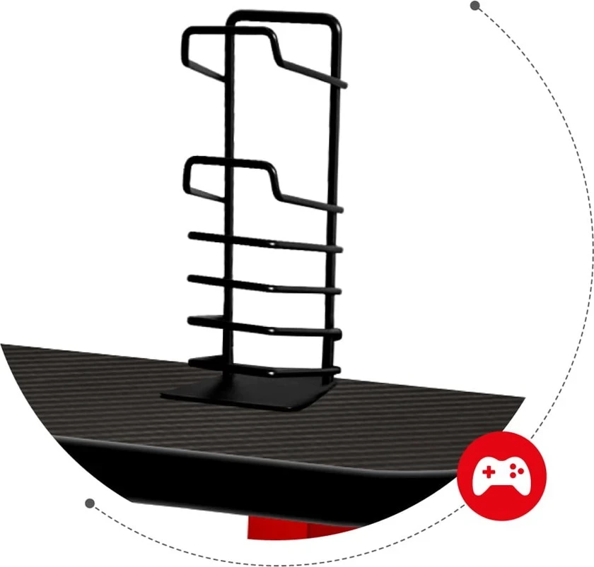 Tavolinë për kompjuter Huzaro Hero 5.0, e zezë/e kuqe