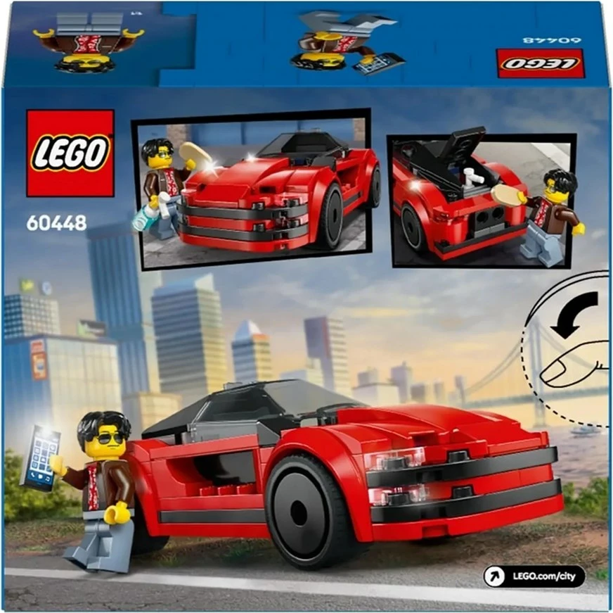 Set LEGO City 60448, Makina sportive, 109 pjesë