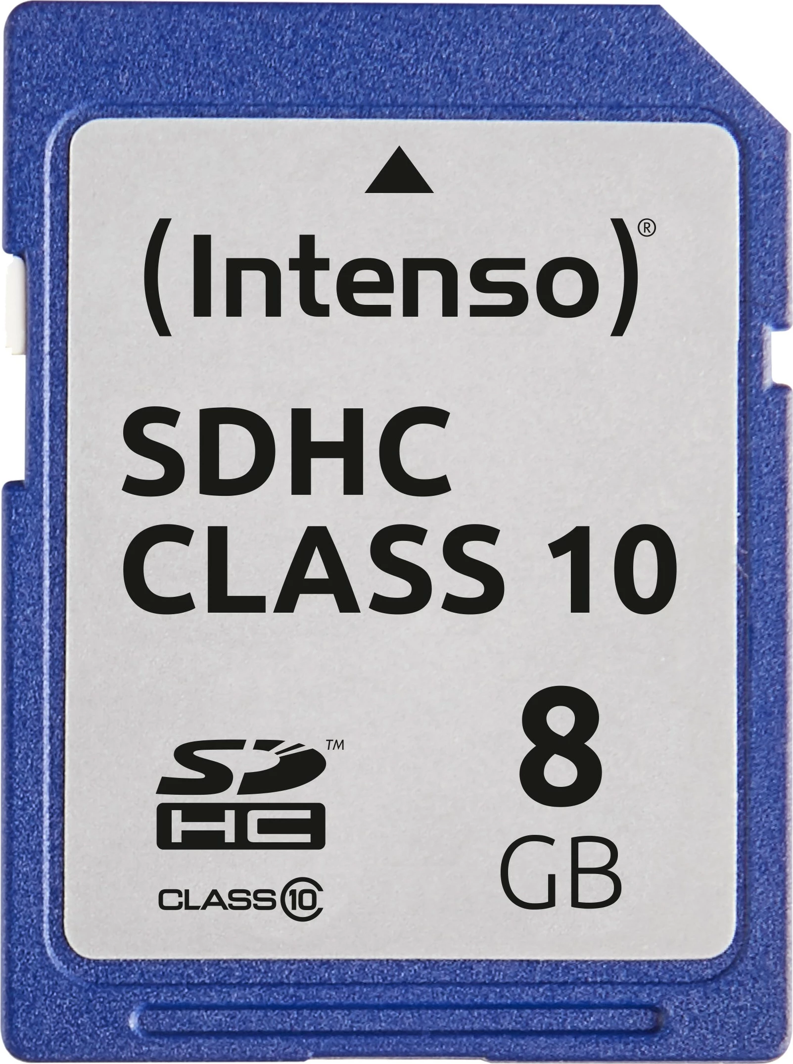Kartelë SDHC Intenso 3411460, 8 GB, Class 10, E zezë