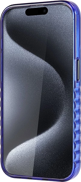 Mbështjellës Audi IML Big Logo MagSafe për iPhone 15 Pro Max, Blu