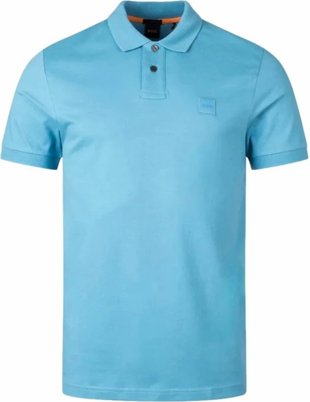 Maicë polo Boss meshkuj, e kaltër