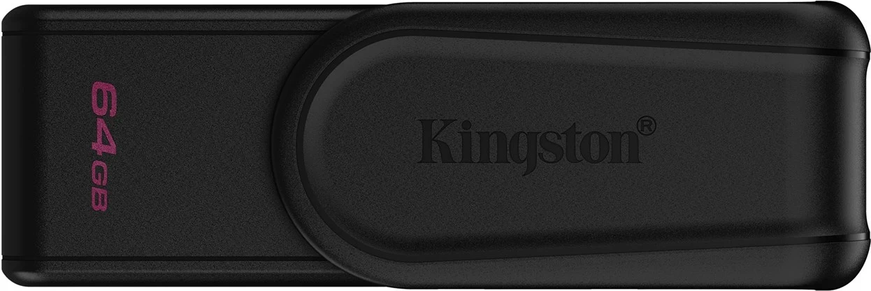 USB Kingston DataTraveler Exodia S 64GB, USB 3.2, e zezë
