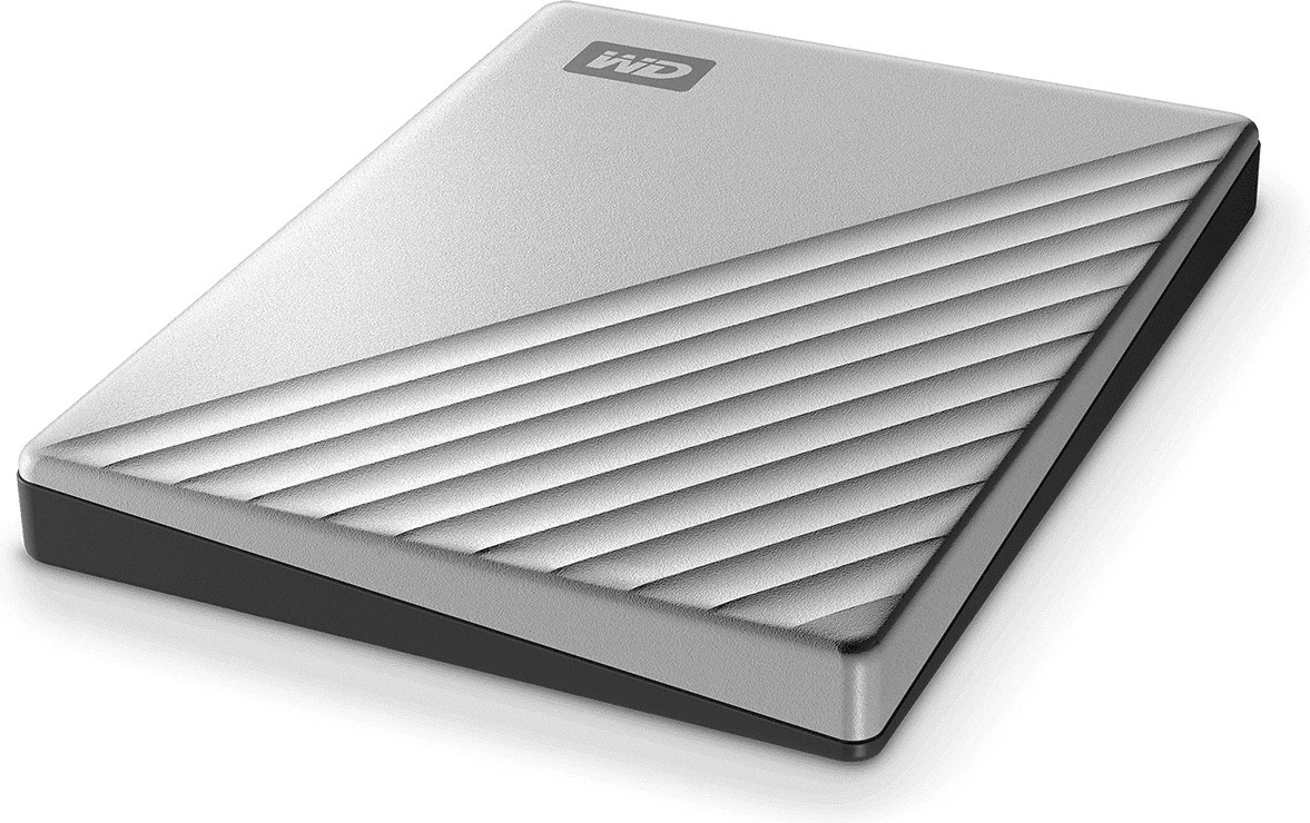 Hard disk Western Digital My Passport Ultra 5TB, USB-C/USB3.0, Argjendtë