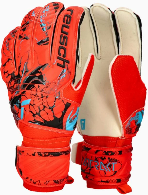 Doreza për portier Reusch Attrakt Solid për meshkuj, të kuqe