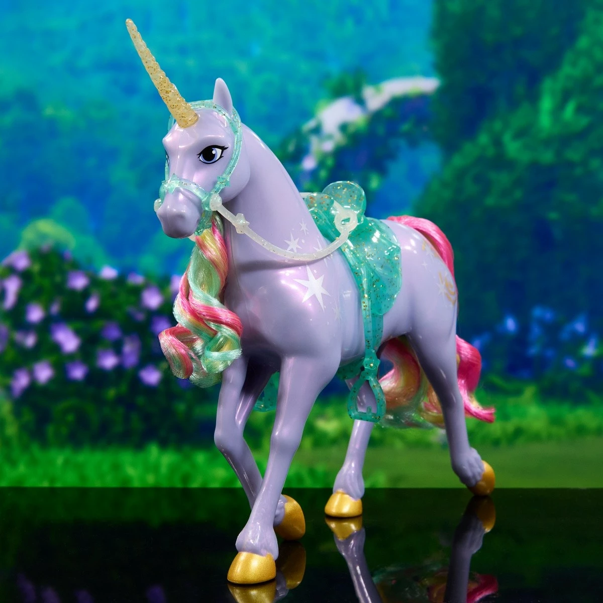 Figurinë lodër Unicorn Academy Spin Master Unicorn Star, 28 cm, plastikë, shumëngjyrëshe, set
