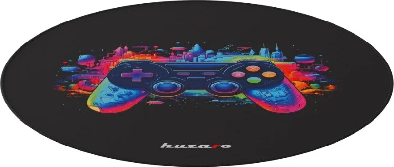 Tapet për karrige Huzaro FloorMat 7.0, 1200 mm, Gome, i zi