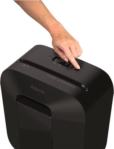 Makineri copëtimi letra Fellowes Powershred LX25, 11.5L, 6 fletë, particle-cut, e zezë