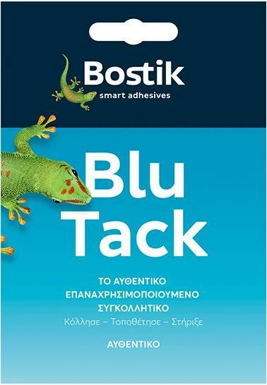 Ngjitës i ripërdorshëm Bostik Blu-Tack, 50gr, Blu