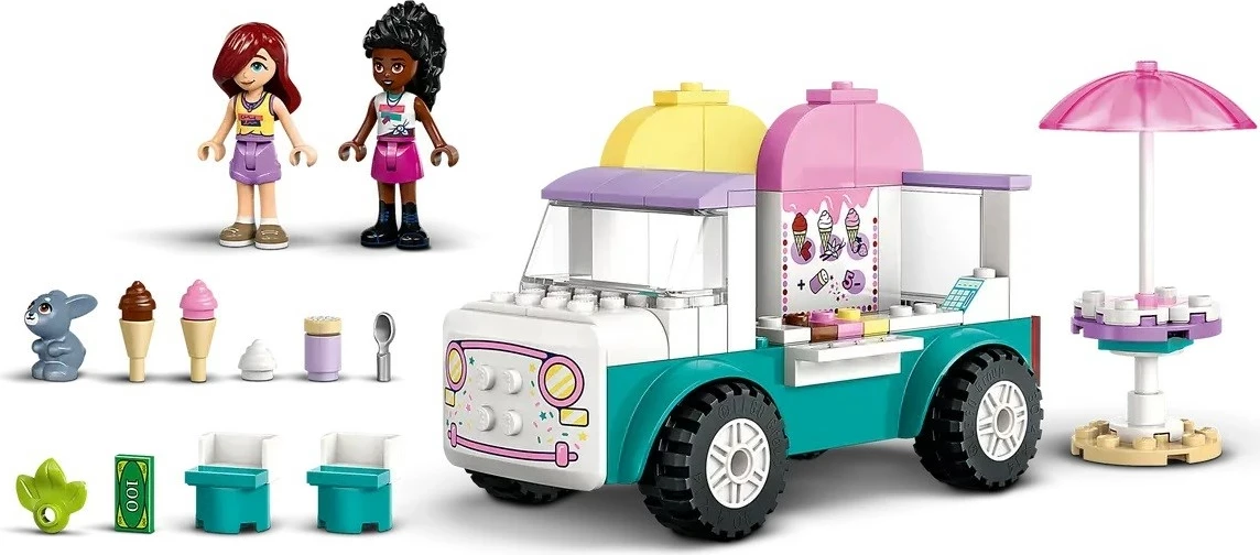 Set LEGO Friends 42644 Furgoni i Akullores Heartlake City