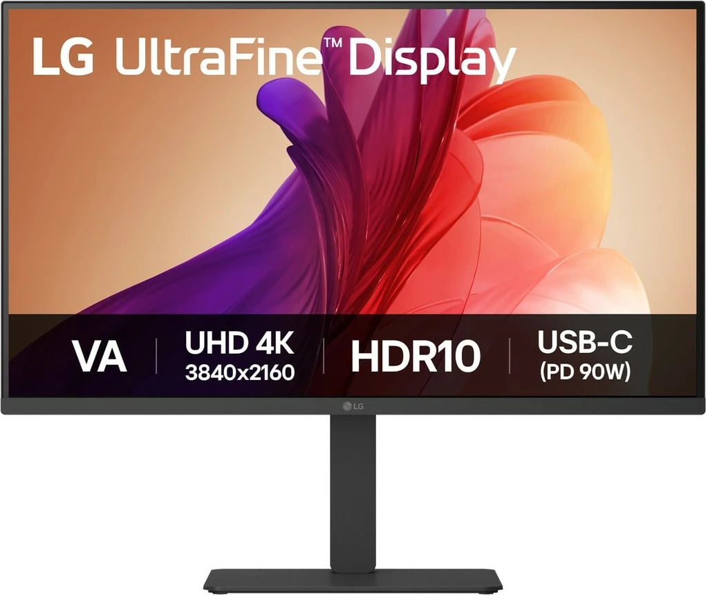 Monitor LG 32U720A-B UltraFine 32 inç, UHD 4K, VA, HDR10, USB-C, e zezë