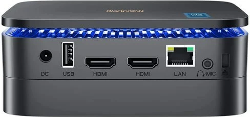 Kasë mini PC Blackview MP60 N150, 16 GB RAM, 512 GB SSD, Windows 11 Pro, e zezë