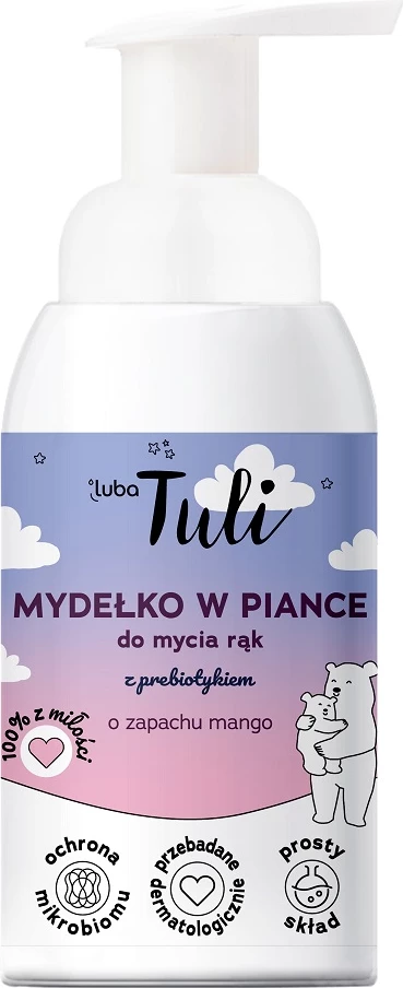 Sapun për duar shkumë Luba Tuli për fëmijë 250ml