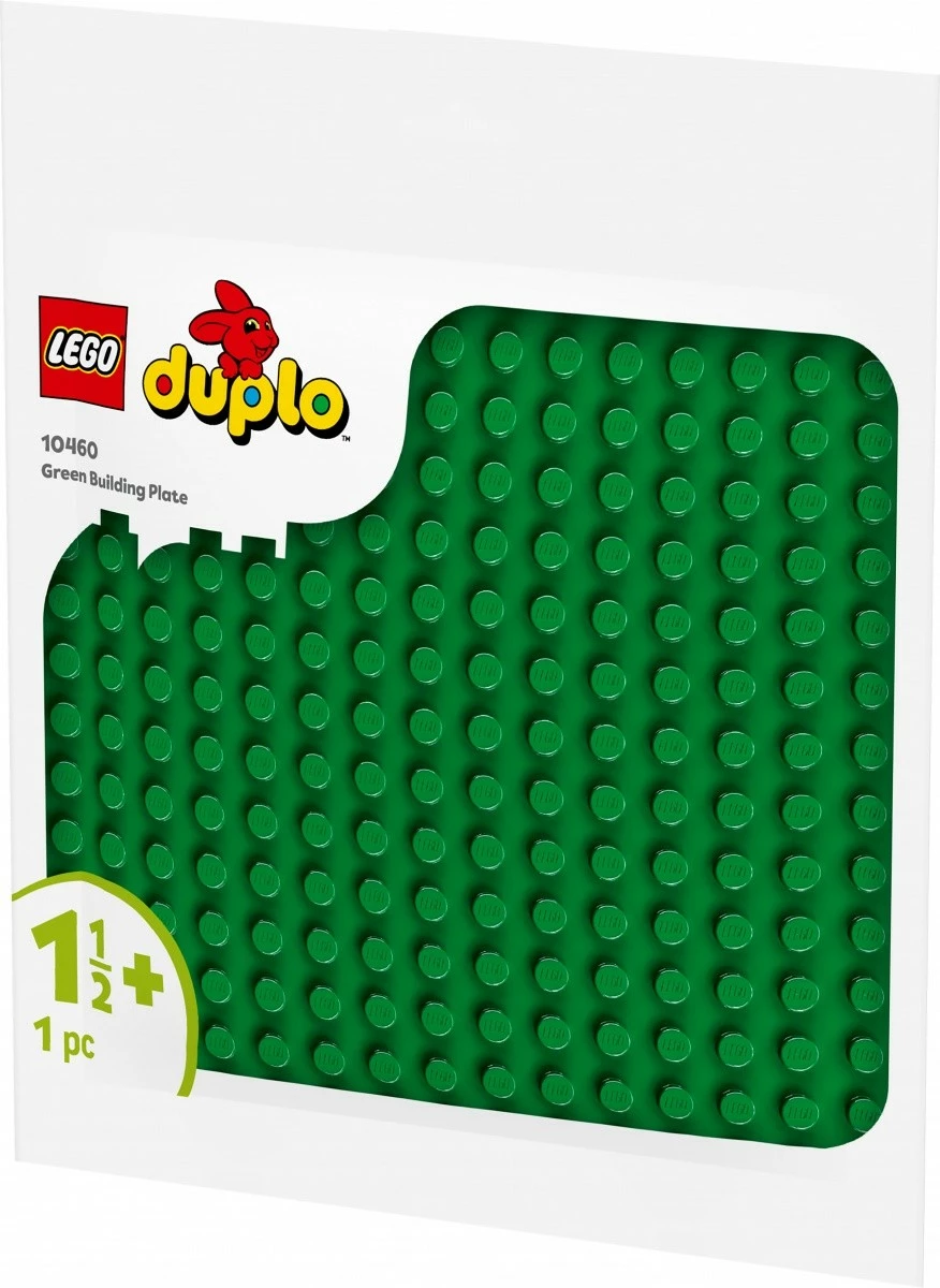 Pllakë ndërtimi LEGO DUPLO 10460, 25x25 cm, e gjelbër