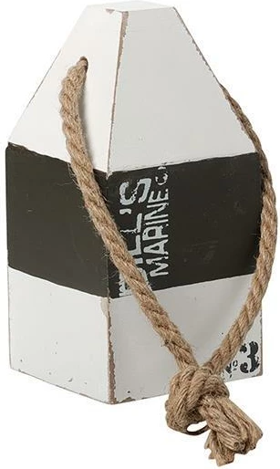 Ndalesë dere KOOPMAN 41078, MDF, 9x9x18cm, e bardhë dhe natyrale