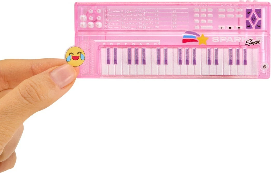 Kukull Rainbow High Jr High Amaya, 23 cm, me tastierë, shumëngjyrëshe