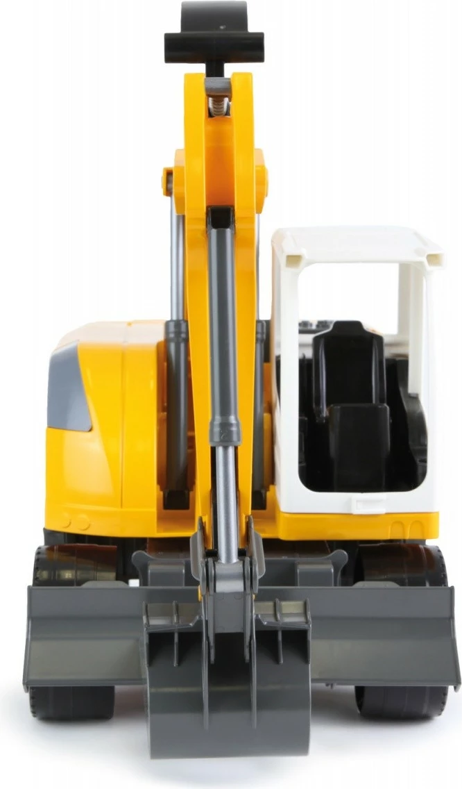 Eskavator lodër Lena Liebherr A 918 Litronic, plastikë, 48 cm, verdhë
