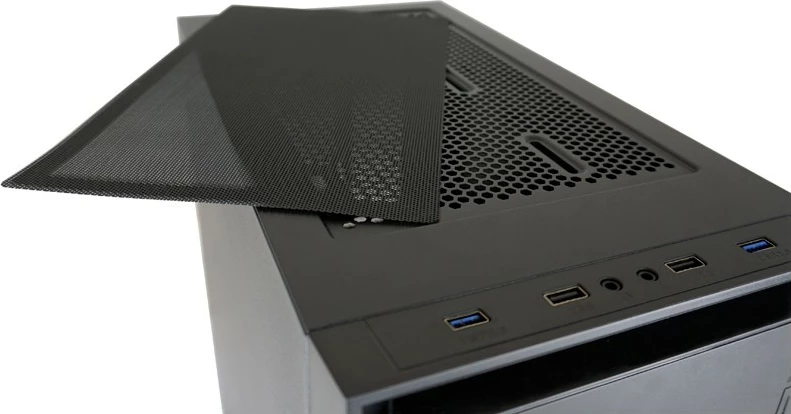 Kasë LC-Power 2016MB, Micro Tower, micro ATX/Mini-ITX, e zezë