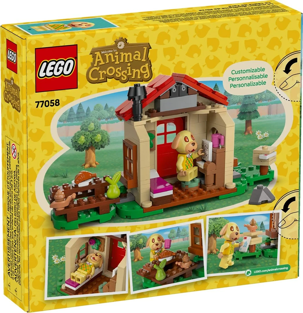 Set LEGO Animal Crossing Goldie's Cosy House 77058, 149 pjesë