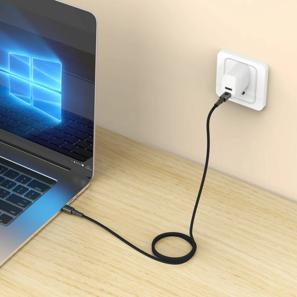 Kabllo Tech-Protect Ultraboost DNA USB-C në Lightning, 25cm, Gri