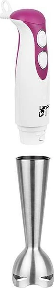 Blender dore, Lafe, BRK-002A, 400 W, 2 shpejtësi me Turbo, teh inoksi, kupë 700 ml, rozë/bardhë