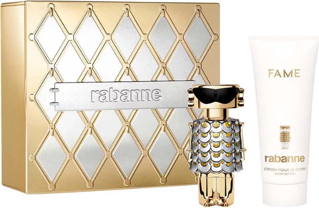 Set Eau de Parfum Intense 50ml & Body Lotion 75ml Paco Rabanne Fame