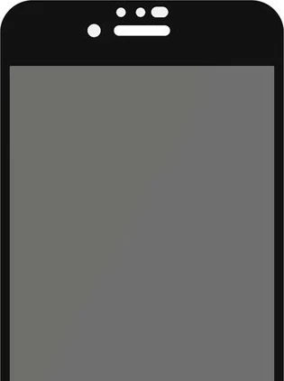 Mbrojtëse ekrani PanzerGlass Privacy për iPhone SE/8/7/6/6s, E2E, e zezë