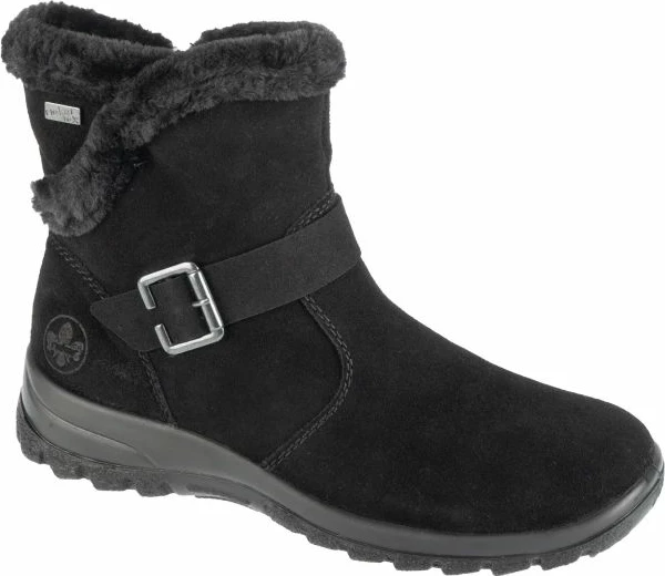 Çizme femra Rieker, të zeza