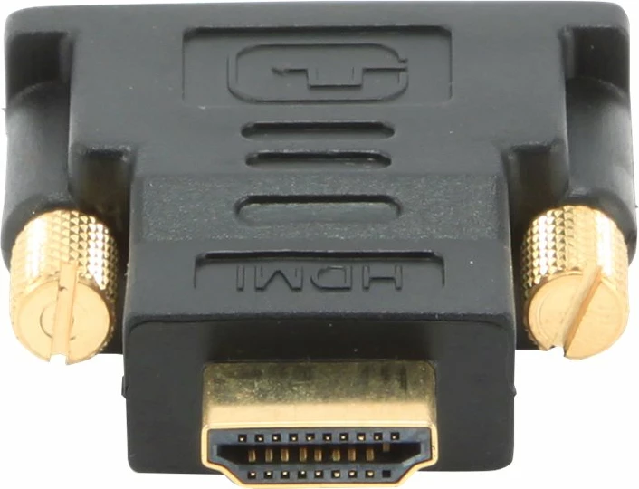 Adapter HDMI në DVI Gembird A-HDMI-DVI-1, i zi