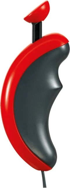 Kontrollues dore Carrera FIRST, i zi/kuq, për pista garash lodrash