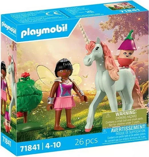 Set figurina Playmobil 71841 Princess Magic, unicorn SkyRose me zanë dhe Joyling, 26 pjesë