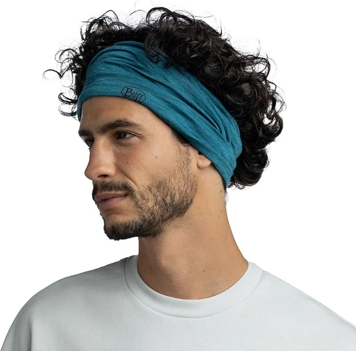 Shall multifunksional Buff Lightweight Merino Wool, për të rritur, Unisex, Blu