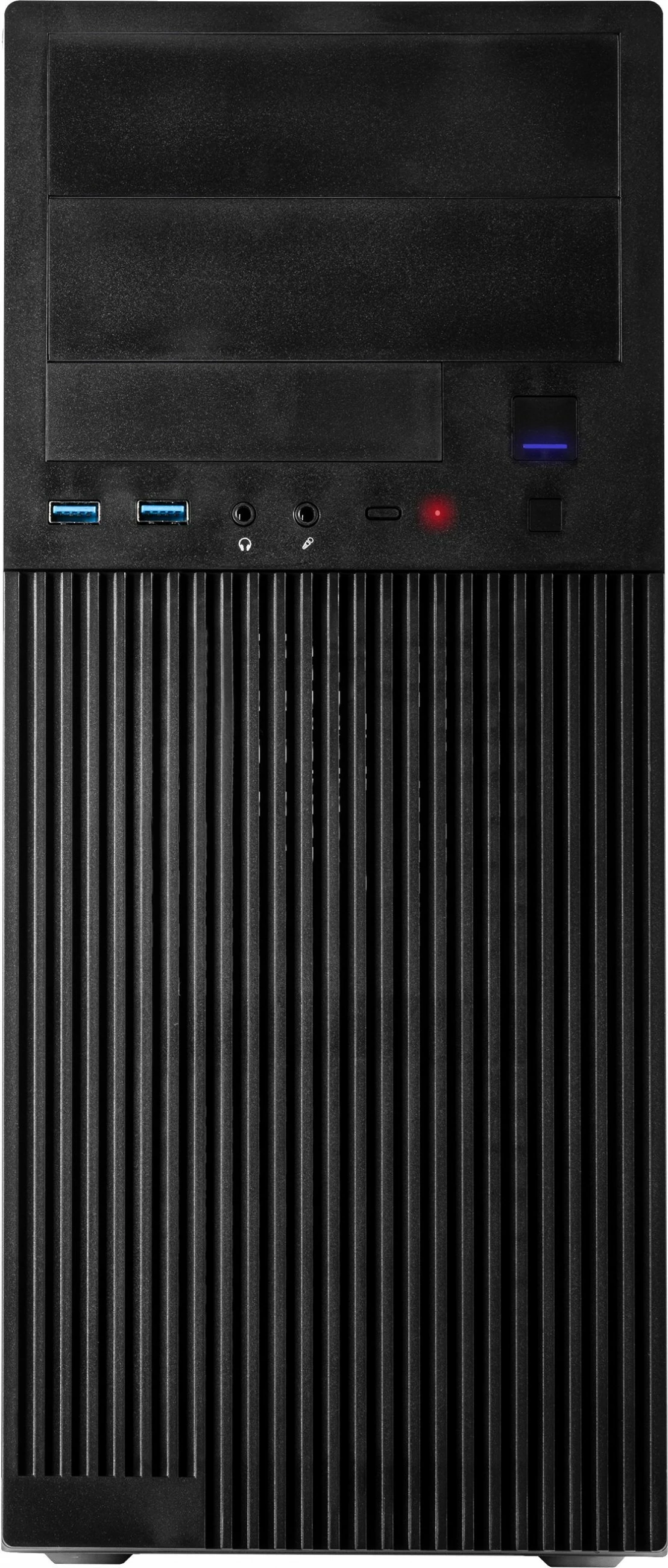 Kasë Inter-Tech IT-2815 Linear Midi Tower, ATX, e zezë