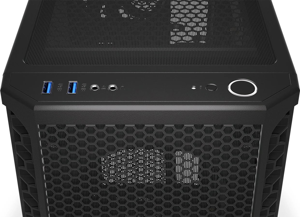 Kasë Endorfy Signum 300 Solid, Midi Tower, ATX/ITX/micro ATX, xham i temperuar, e zezë