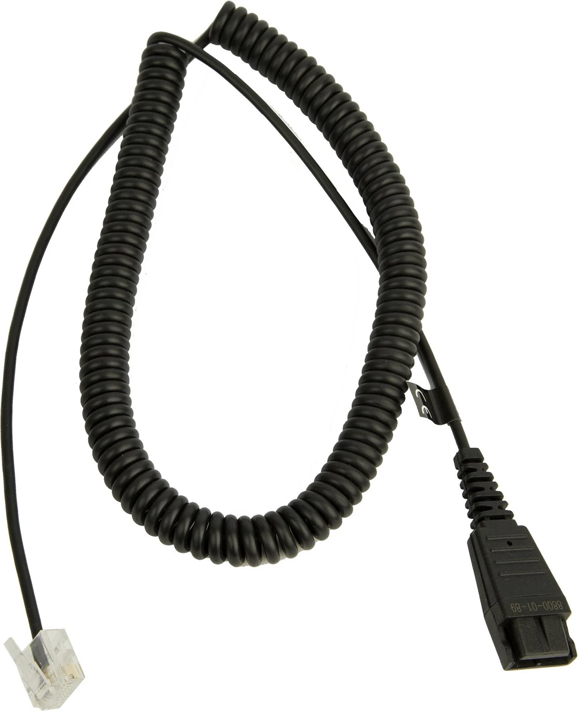 Kabëll Jabra LINK Siemens Openstage, 0.5m-2m, i zi