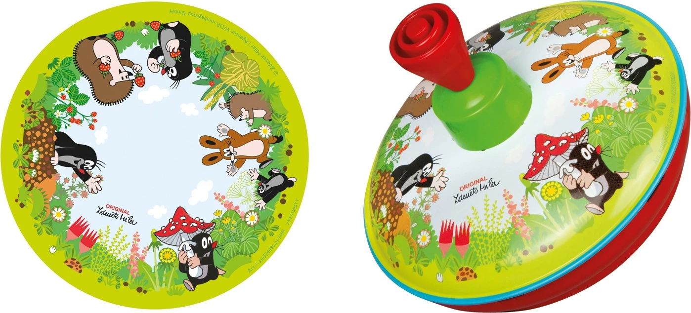 Baczek lodër rrotulluese Lena Krecik, 13 cm, shumëngjyrëshe