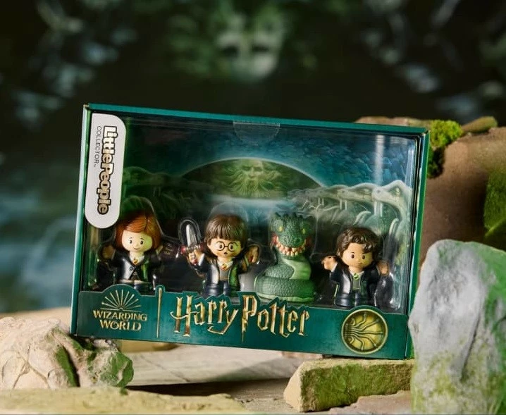 Set figurina Harry Potter Mattel Little People HVG46, 4 copë