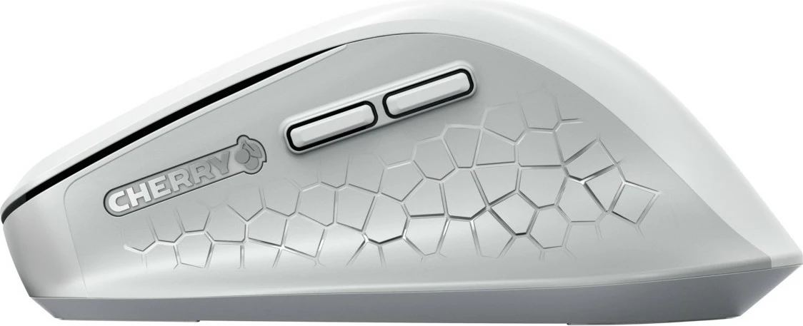 Maus Cherry Stream Comfort, RF Wireless, 4000 DPI, Gri, Bardhë