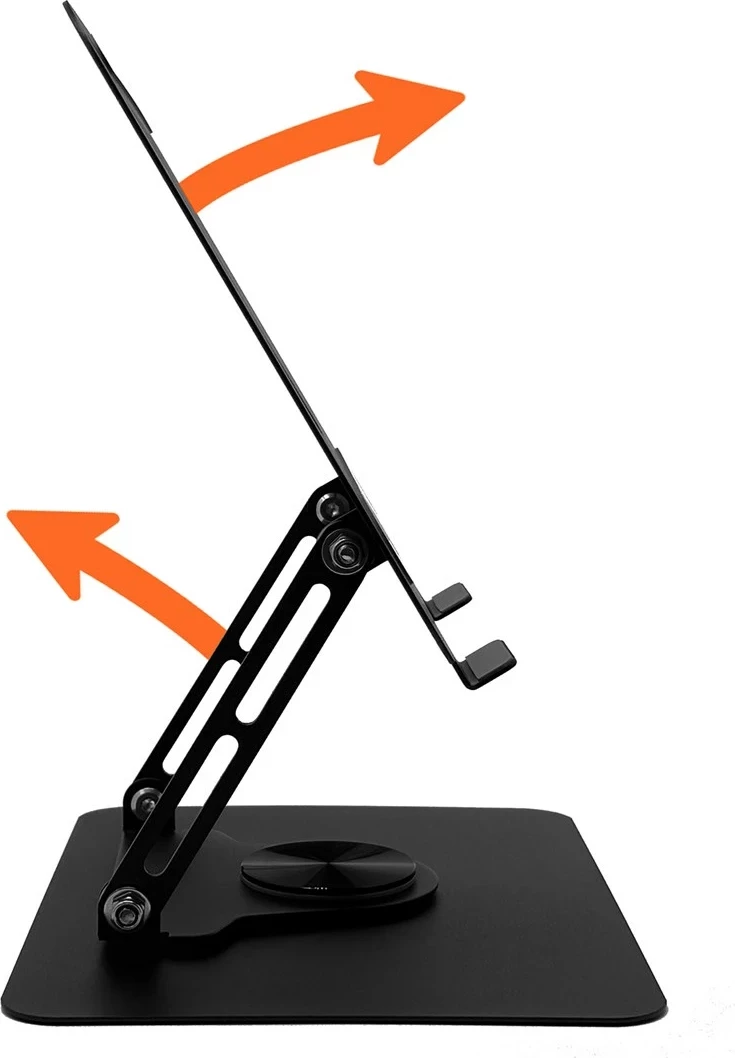 Kasë laptopi Media Tech MT2662, rrotulluese, ergonomike, për 10-17", e zezë