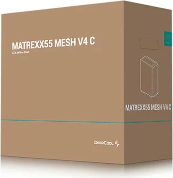 Kasë Deepcool MATREXX 55 Mesh V4, Midi Tower, e zezë