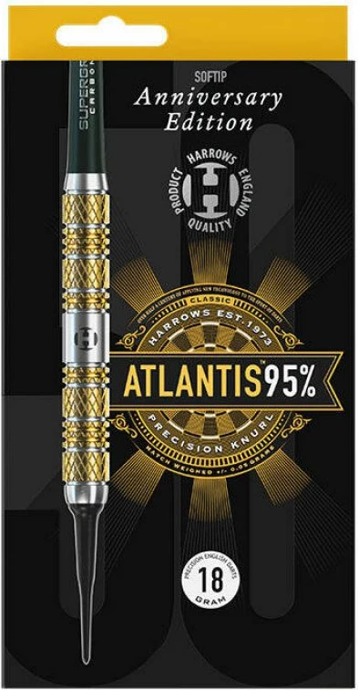 Shigjeta për Dart Harrows Atlantis 95% Edicioni i 50-të Vjetorit, për meshkuj dhe femra